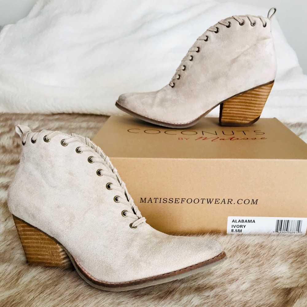 🌵women's alabama ankle bootie - ivory